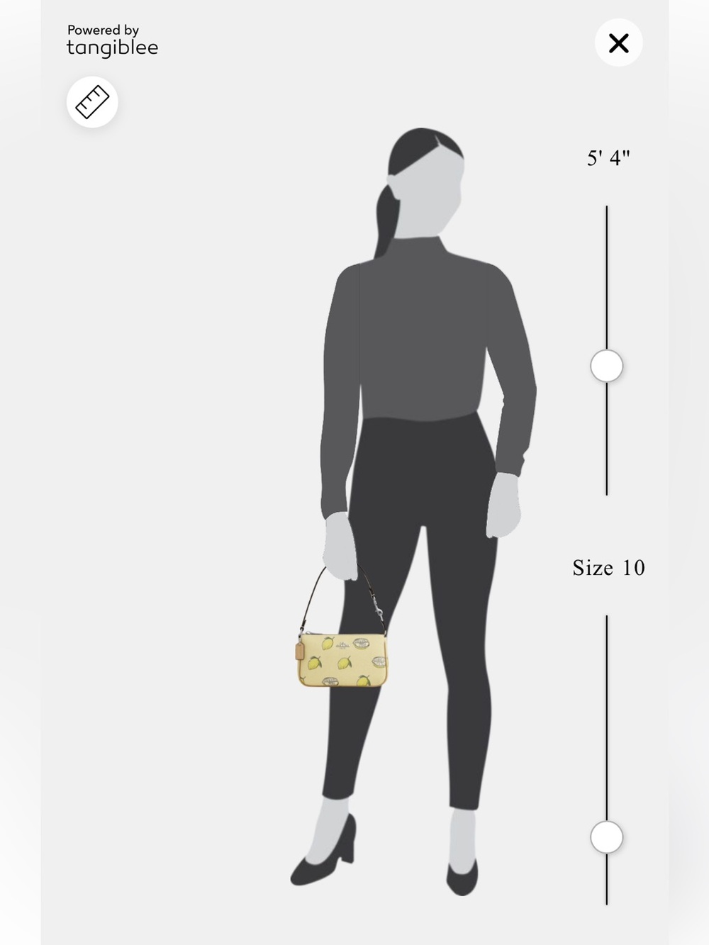 Coach Nolita 19 with Lemon Print • Style CAL26 • Shoulder Bag or Wristlet - Picture 15 of 15